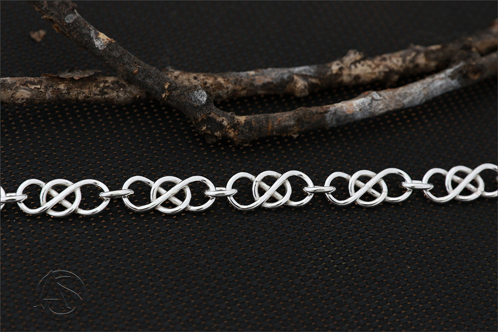 Celtic Infinity Link Bracelet