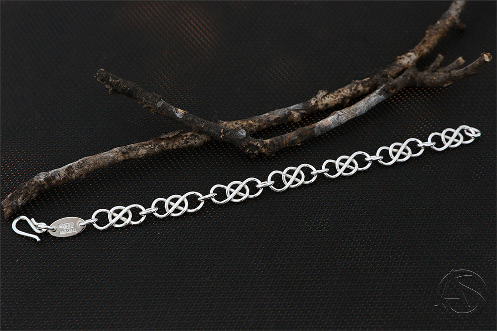 Celtic Infinity Link Bracelet