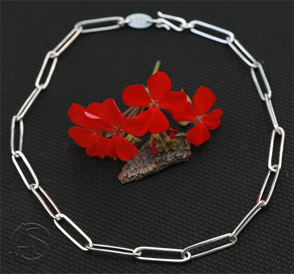 Paperclip Link Necklace (Chunky)