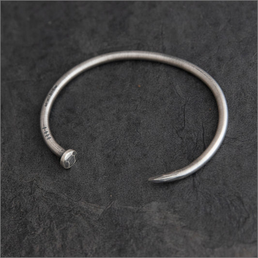 Nail Cuff Bangle (4mm)