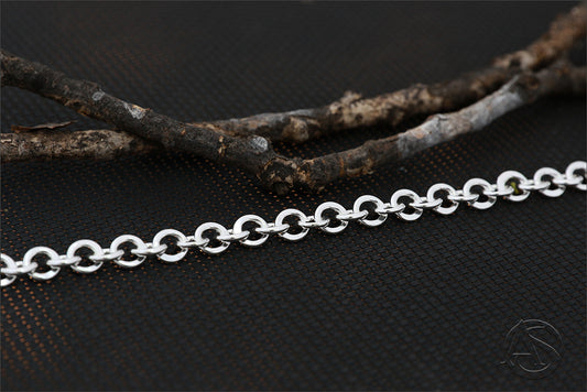 Crescent Link Bracelet (4mm)