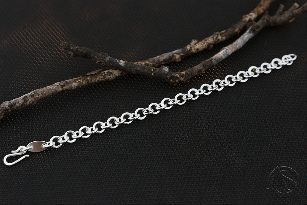 Crescent Link Bracelet (4mm)