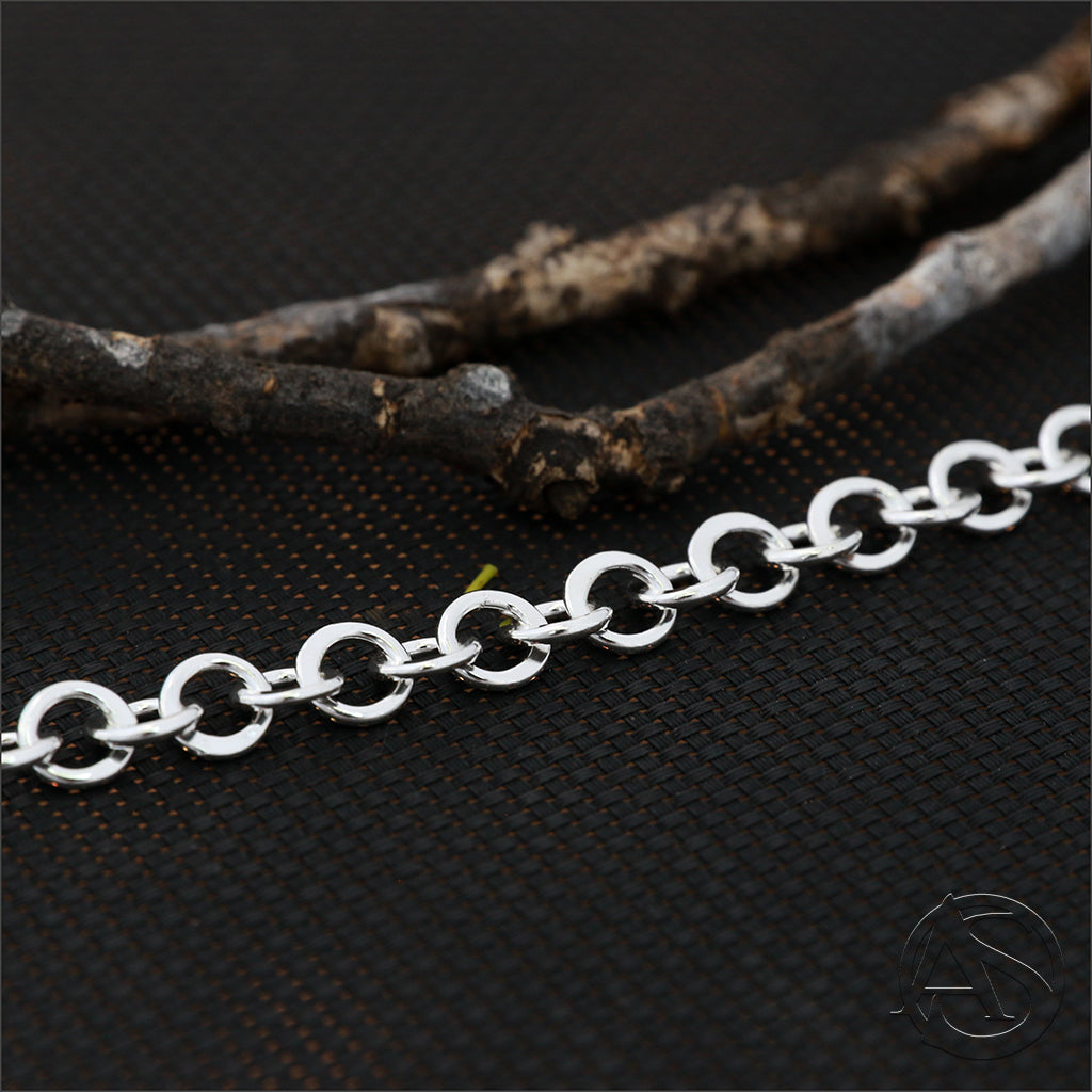 Crescent Link Bracelet (5mm)