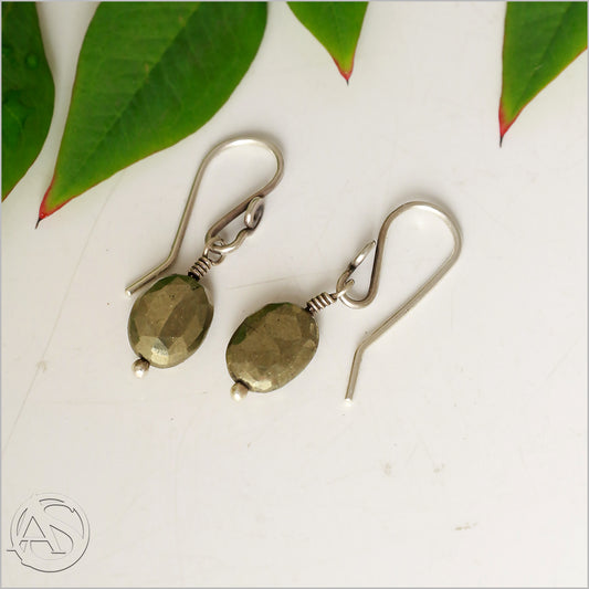 Pyrite Earrings